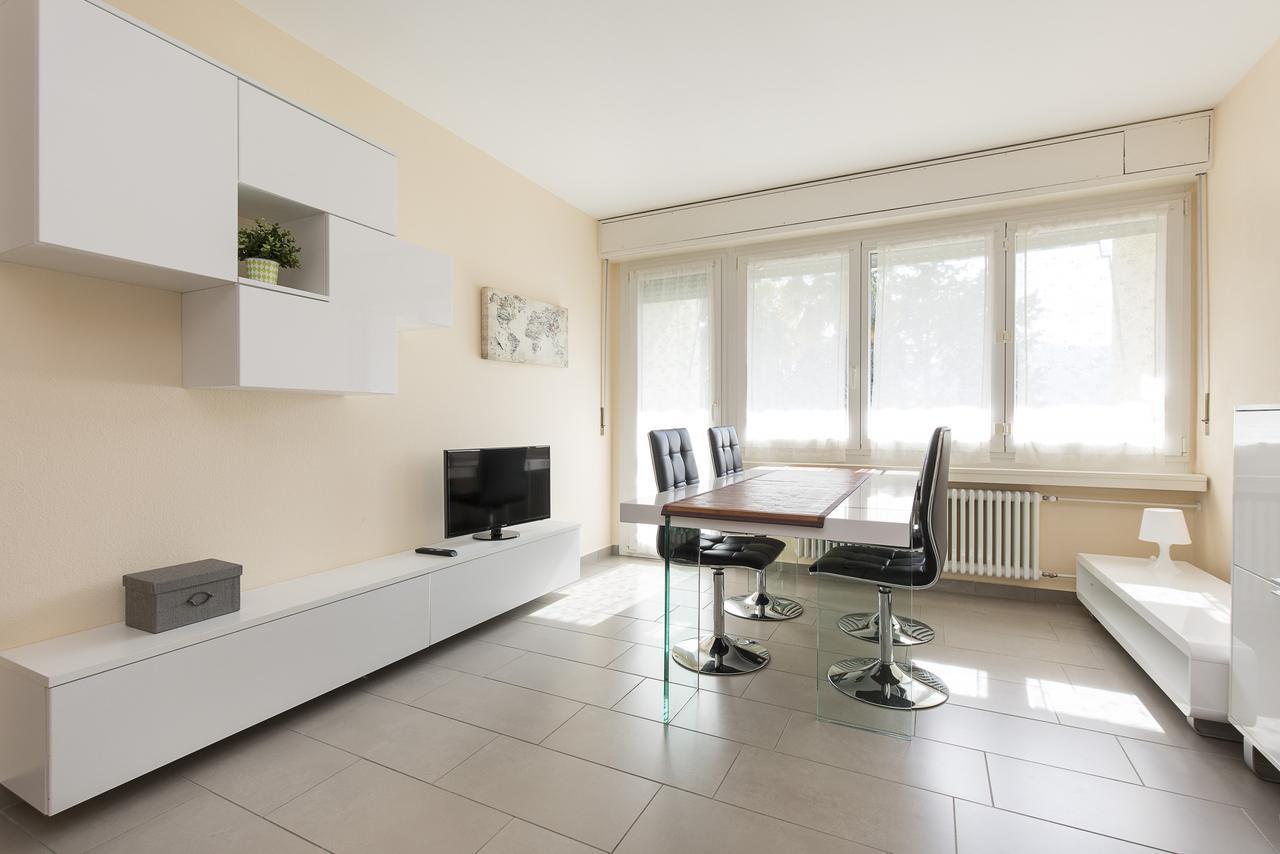 לוגאנו Girasole By Quokka 360 - Quiet Two-Bedroom Apartment Close To The Centre מראה חיצוני תמונה